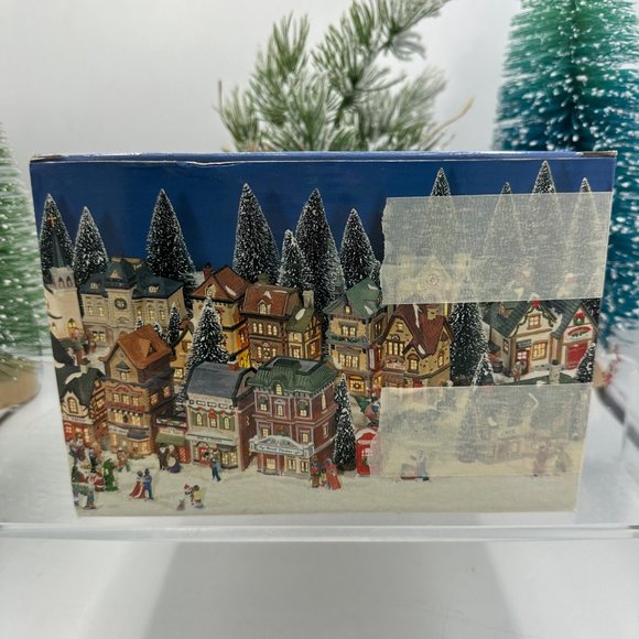 Dickens Keepsake Covered Bridge Porcelain Christmas Holiday Village Decor - Picture 7 of 11